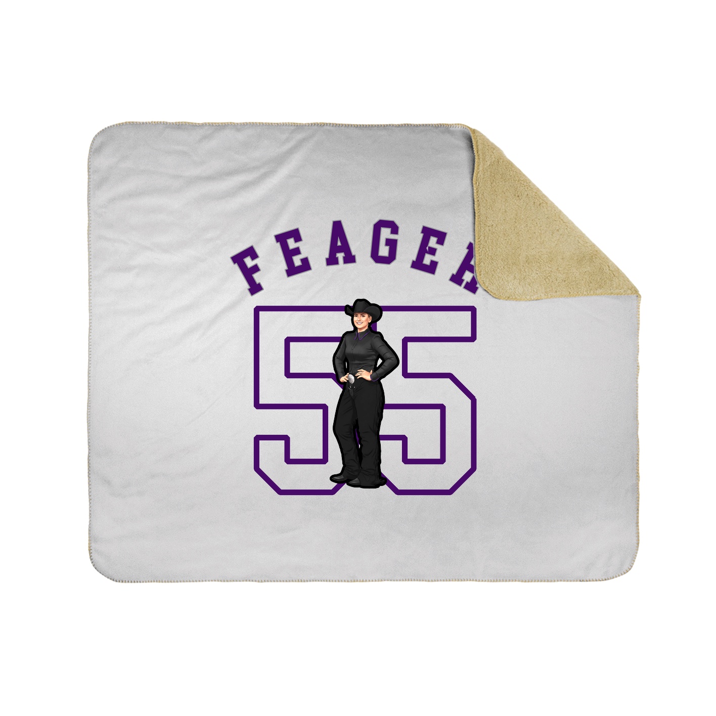 Throw Blanket — Shirsey Arch in White
