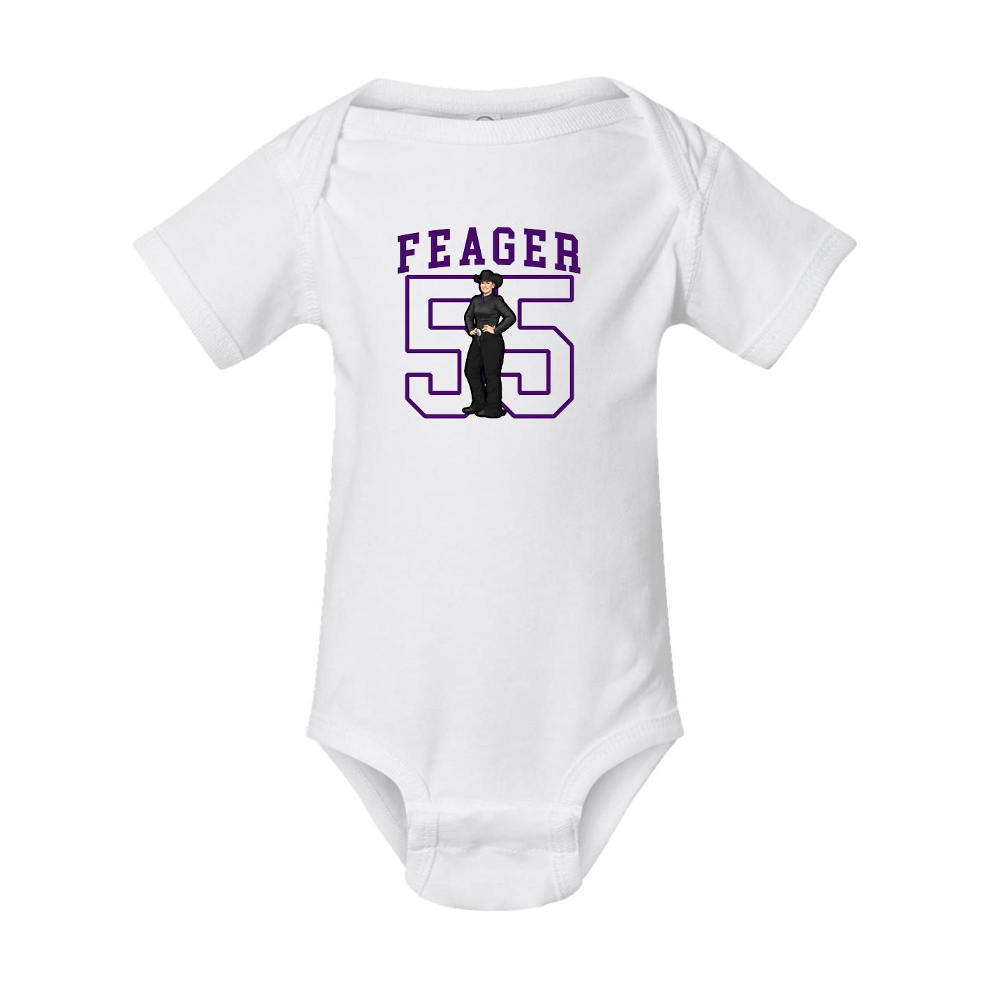 Baby Onesie — Shirsey in White