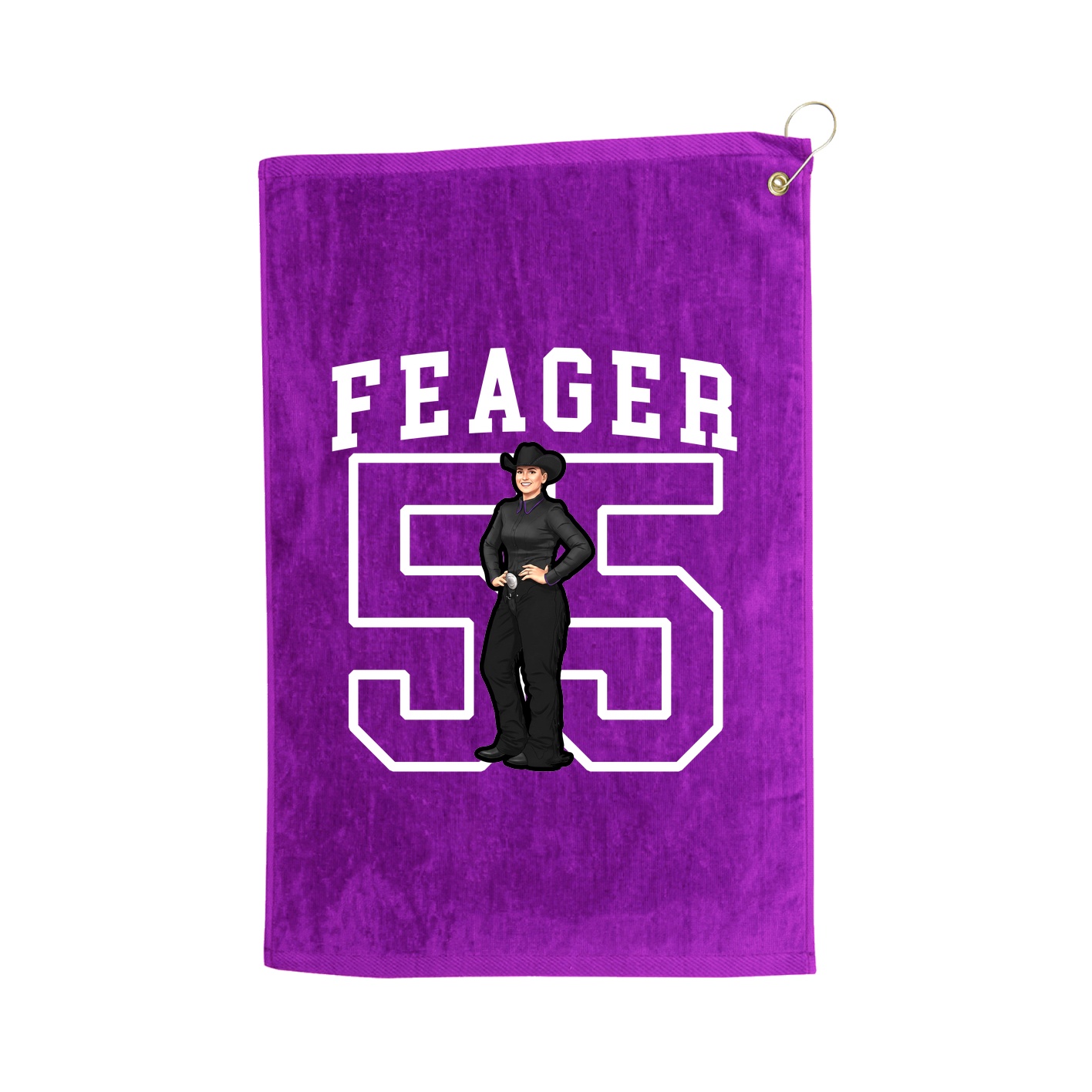 Golf Towel — Shirsey in Purple