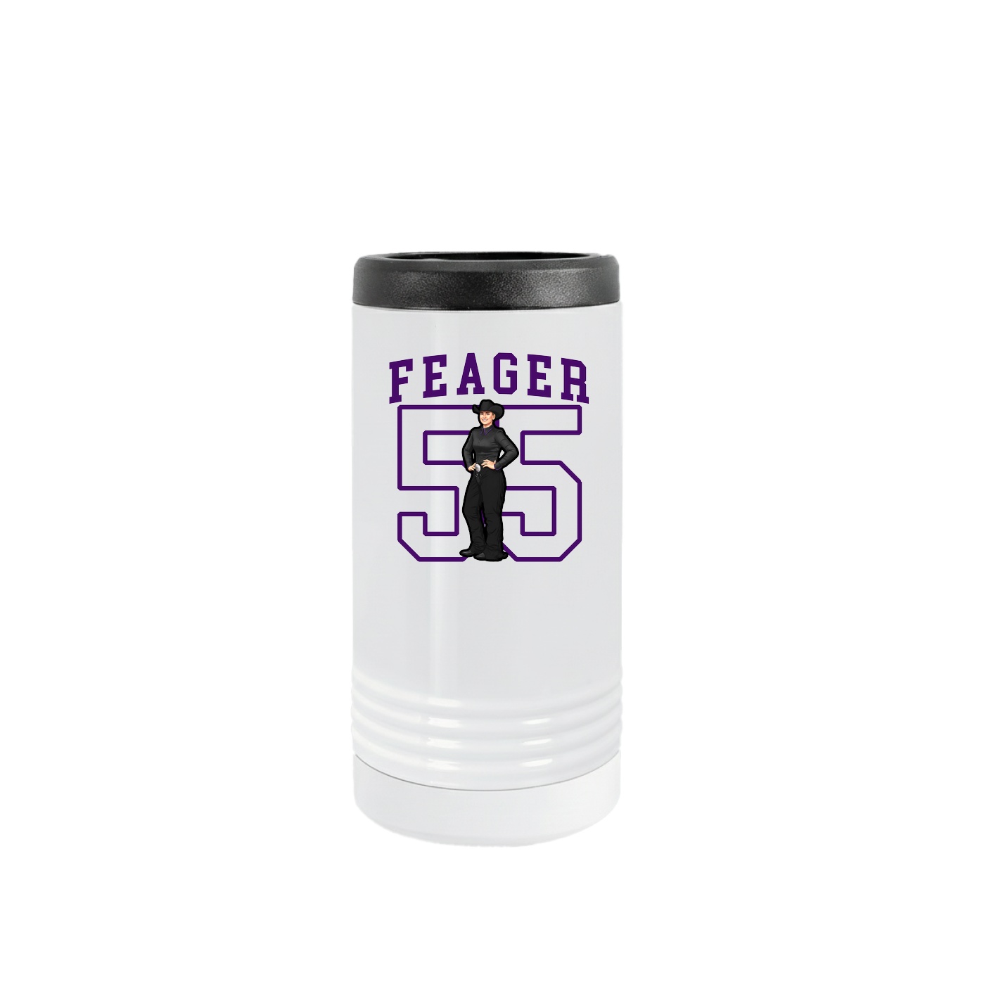 Slim Beverage Holder — Shirsey in White