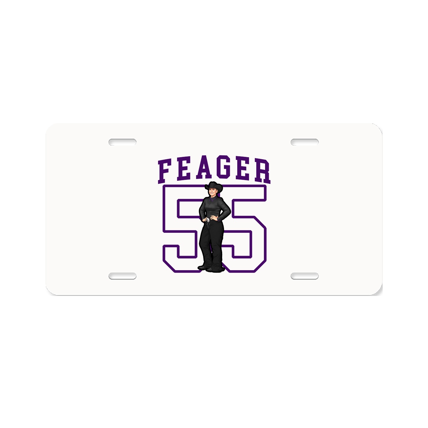 License Plate — Shirsey in Classic