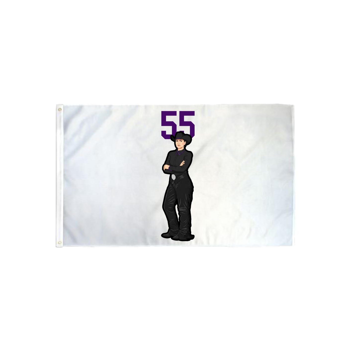 3x5 Flag — Number Top in Classic