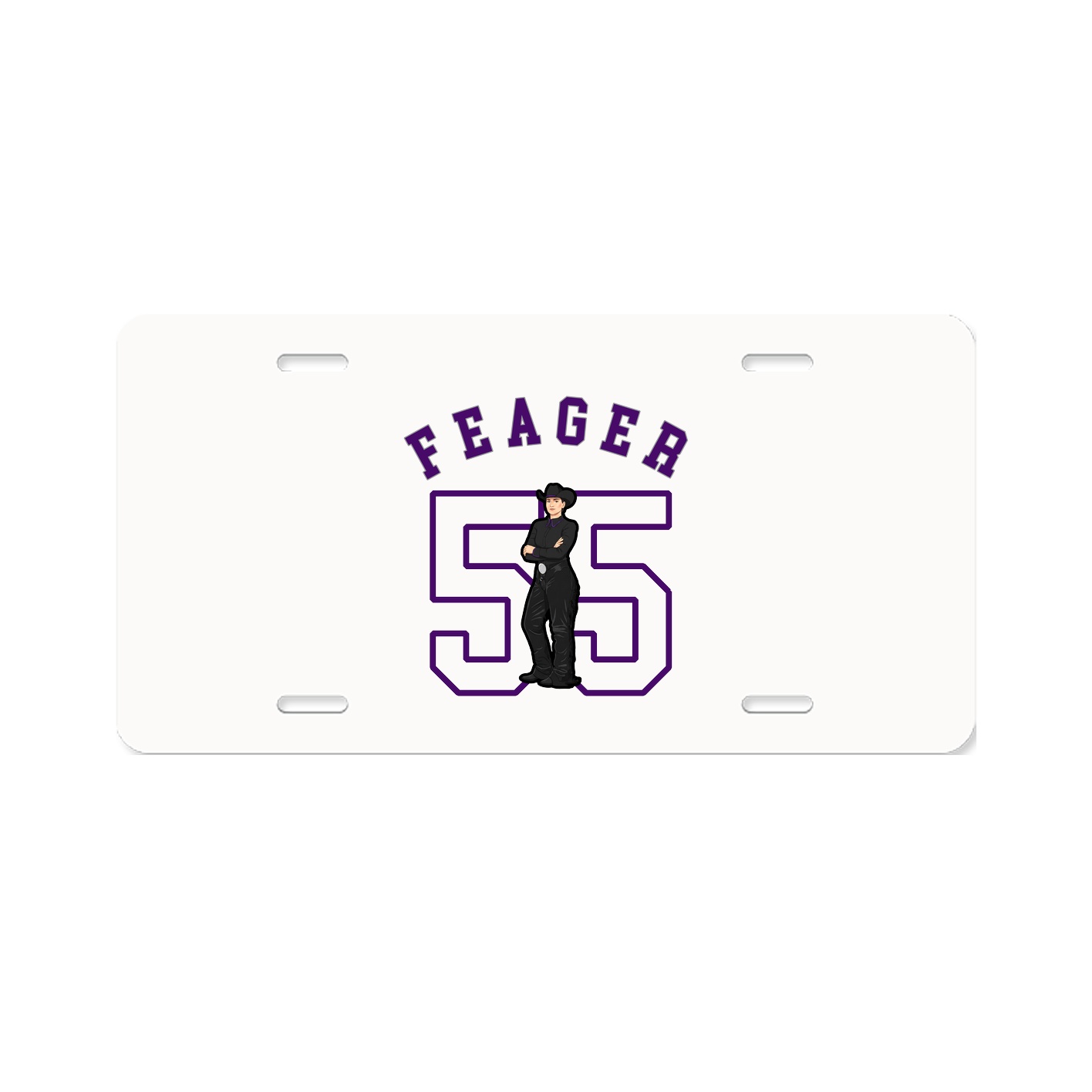 License Plate — Shirsey Arch in Classic
