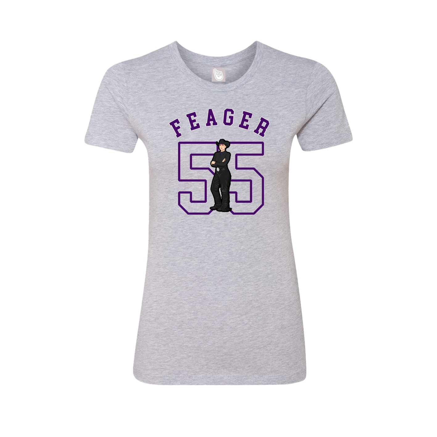 Womens Tee — Shirsey Arch in Grey