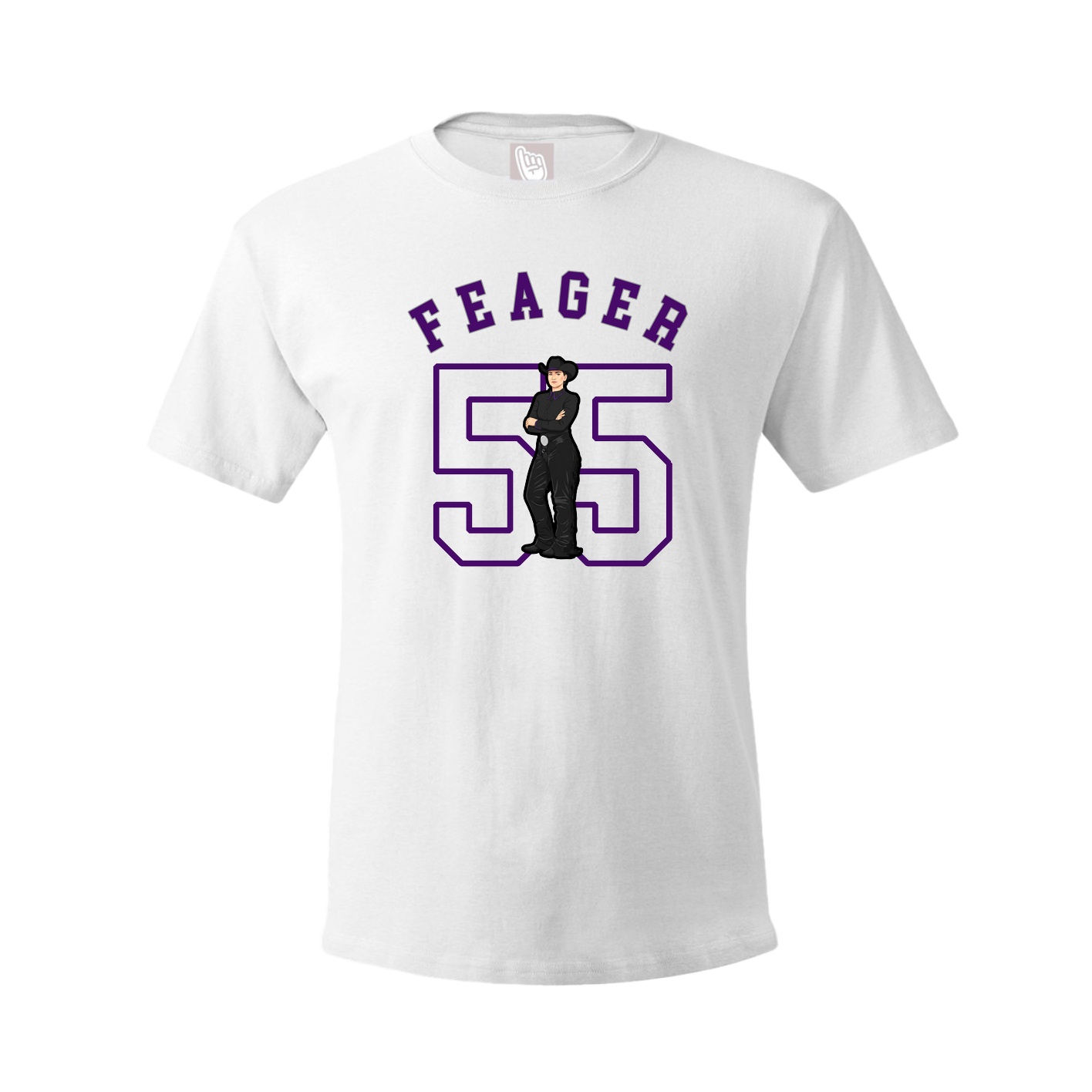 Youth Tee — Shirsey Arch in White