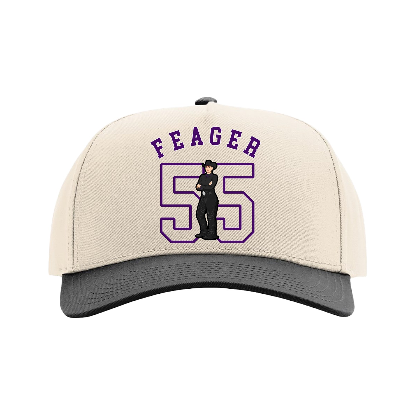 Full Fabric Five-Panel Champ Cap