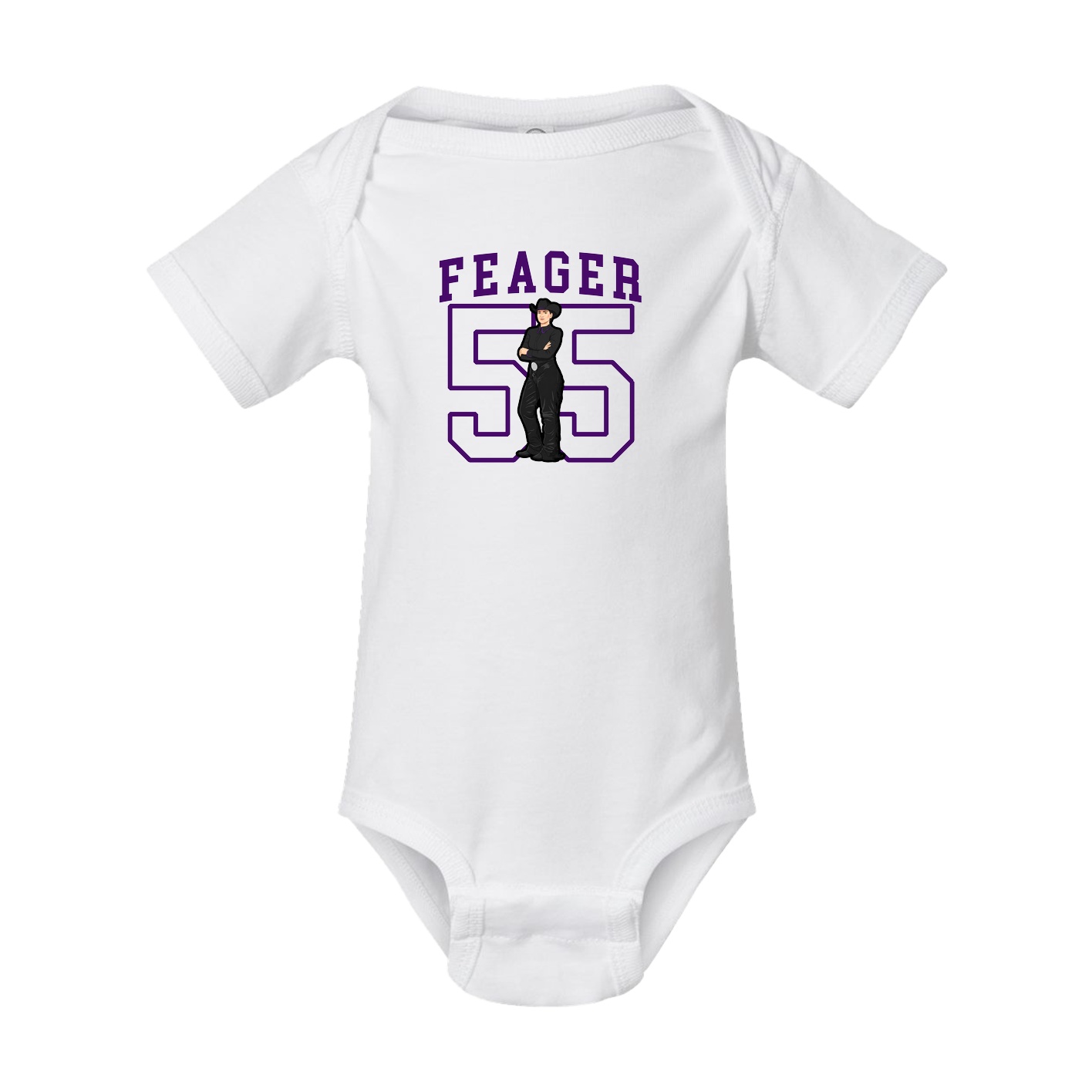 Baby Onesie — Shirsey in White