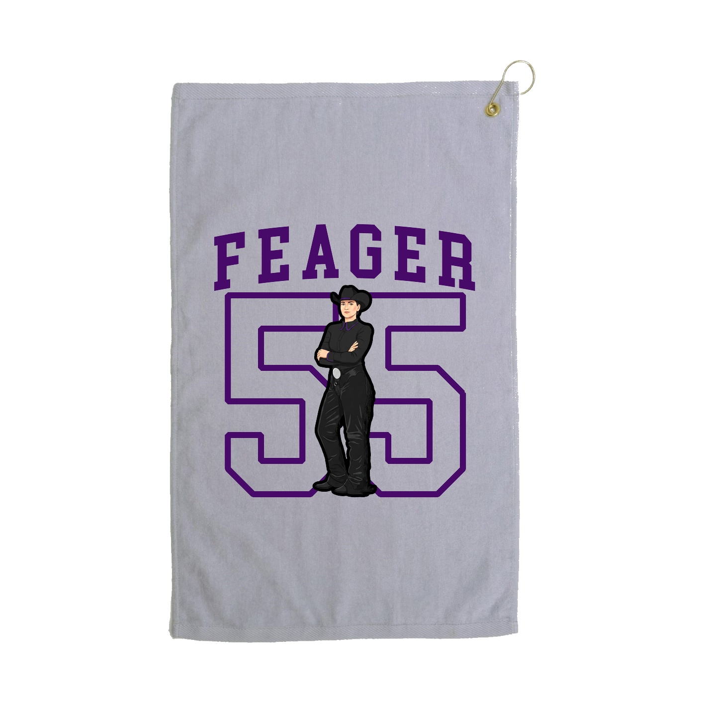 Golf Towel — Shirsey in Grey