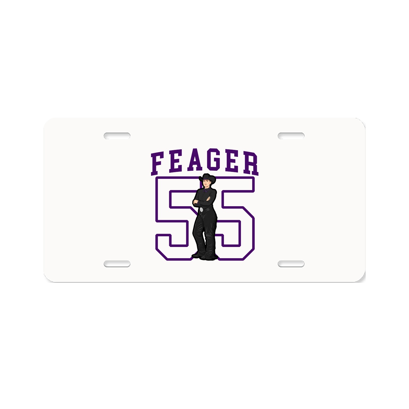 Aluminum License Plate