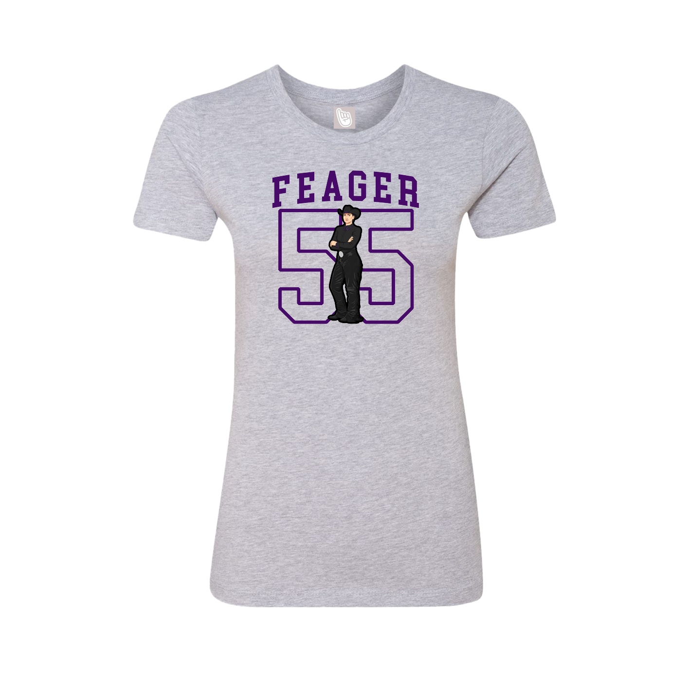 Womens Tee — Shirsey in Grey