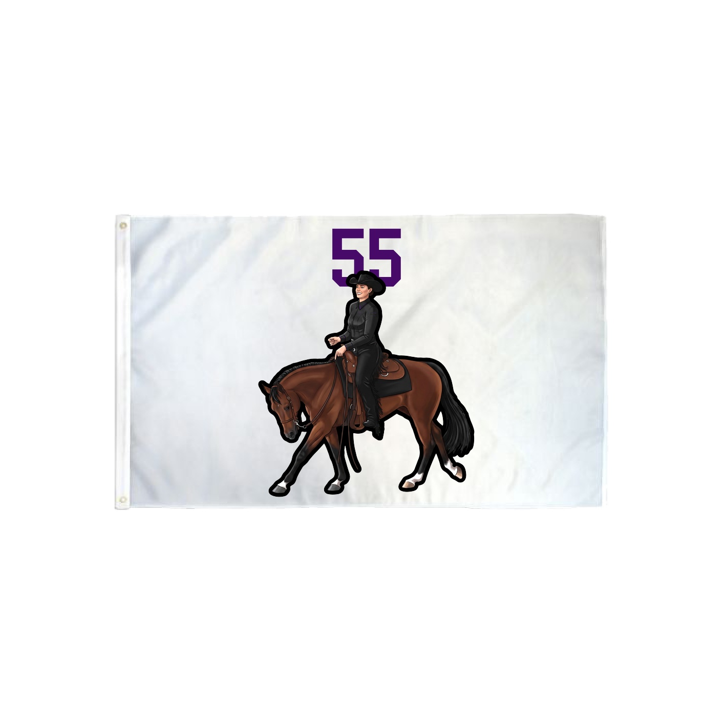 3x5 Flag — Number Top in Classic