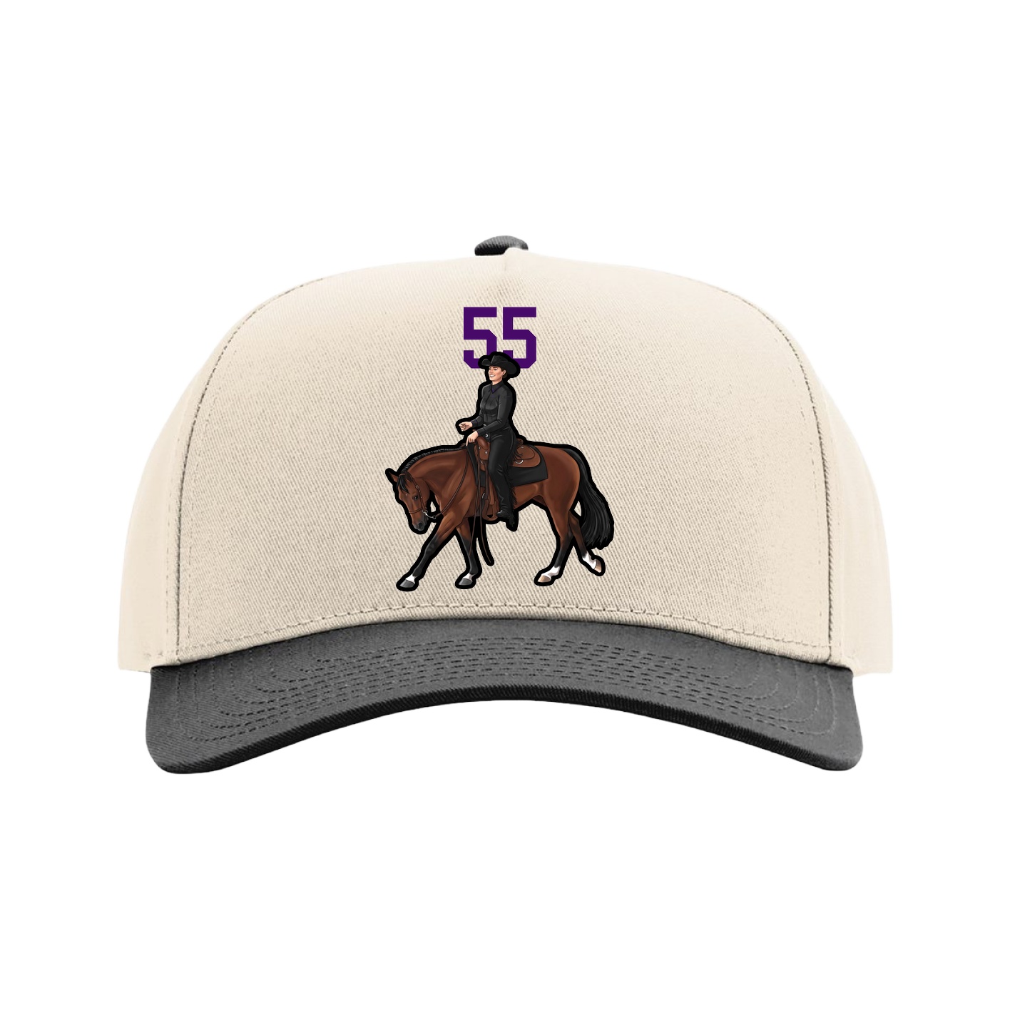Full Fabric Five-Panel Champ Cap