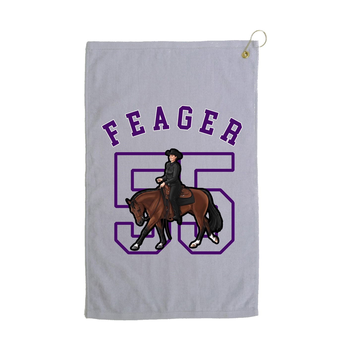 Terry Velour Golf Towel