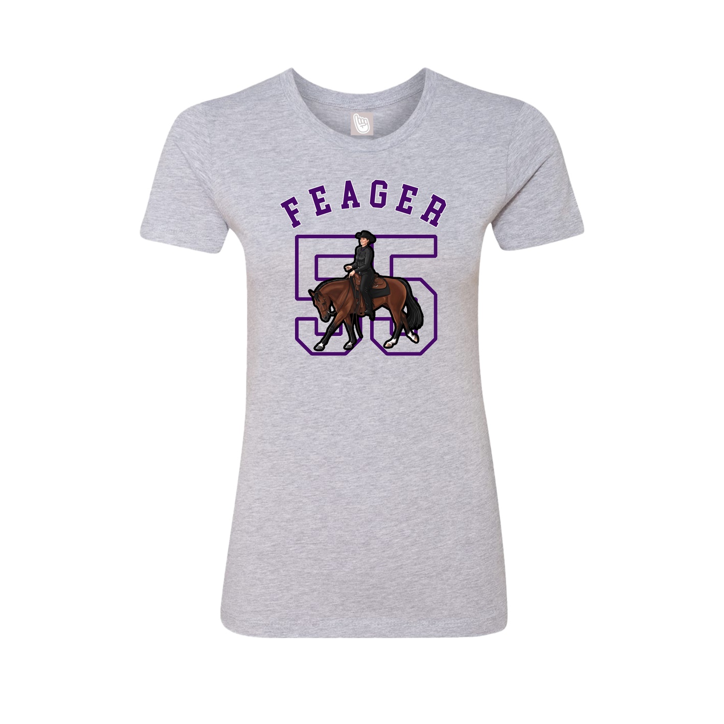 Womens Tee — Shirsey Arch in Grey