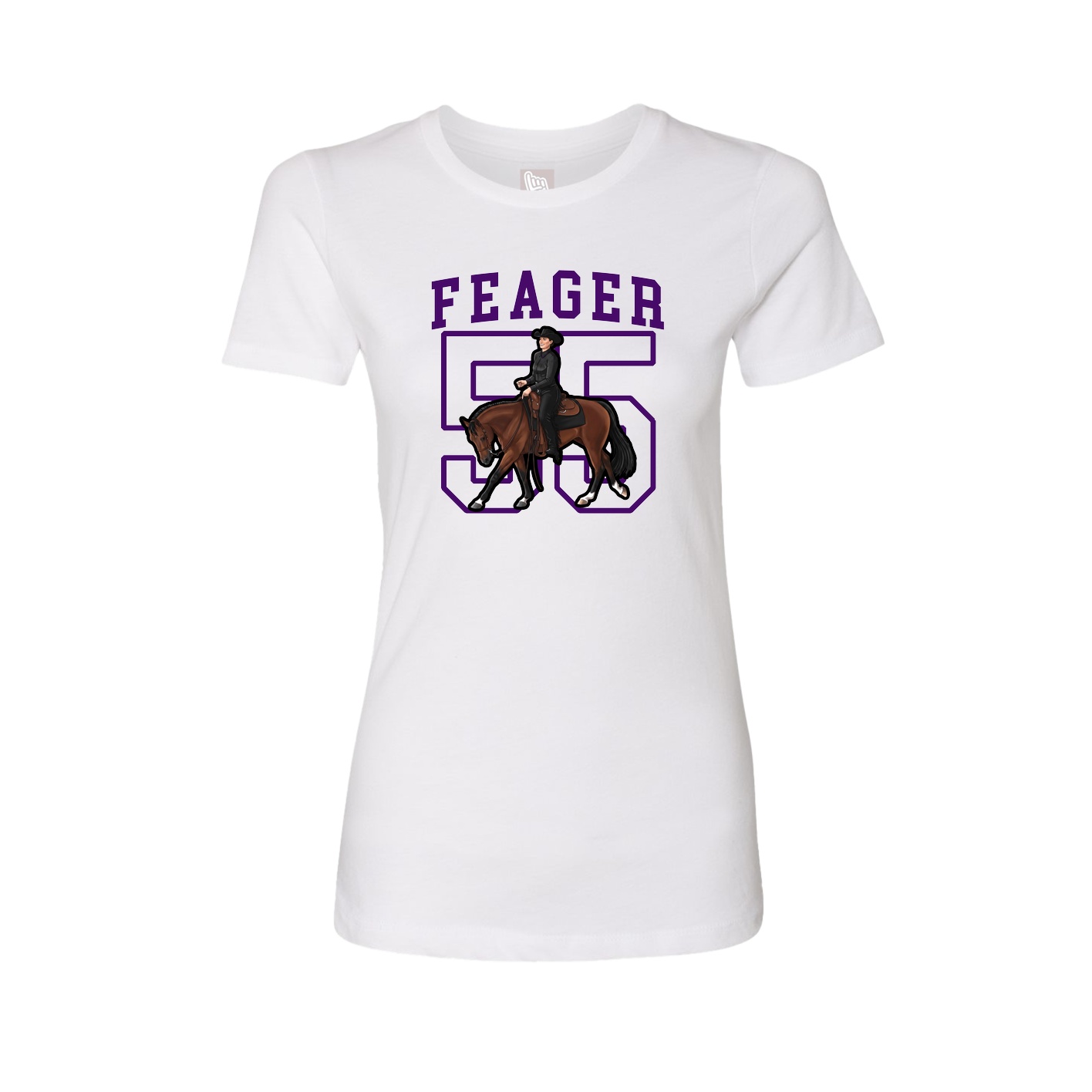 Fitted Women's Tee — Shirsey in White
