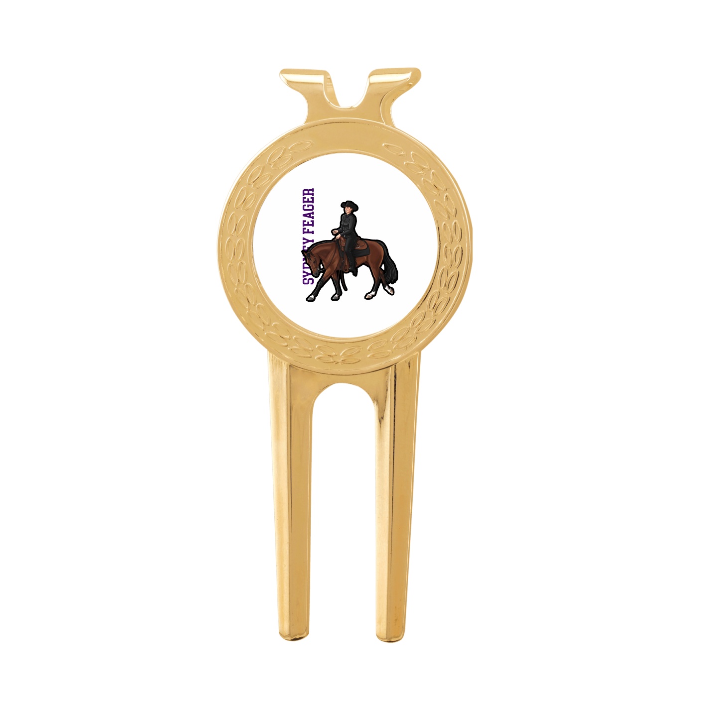 Divot Tool with Ball Marker — Name Vertical in Classic