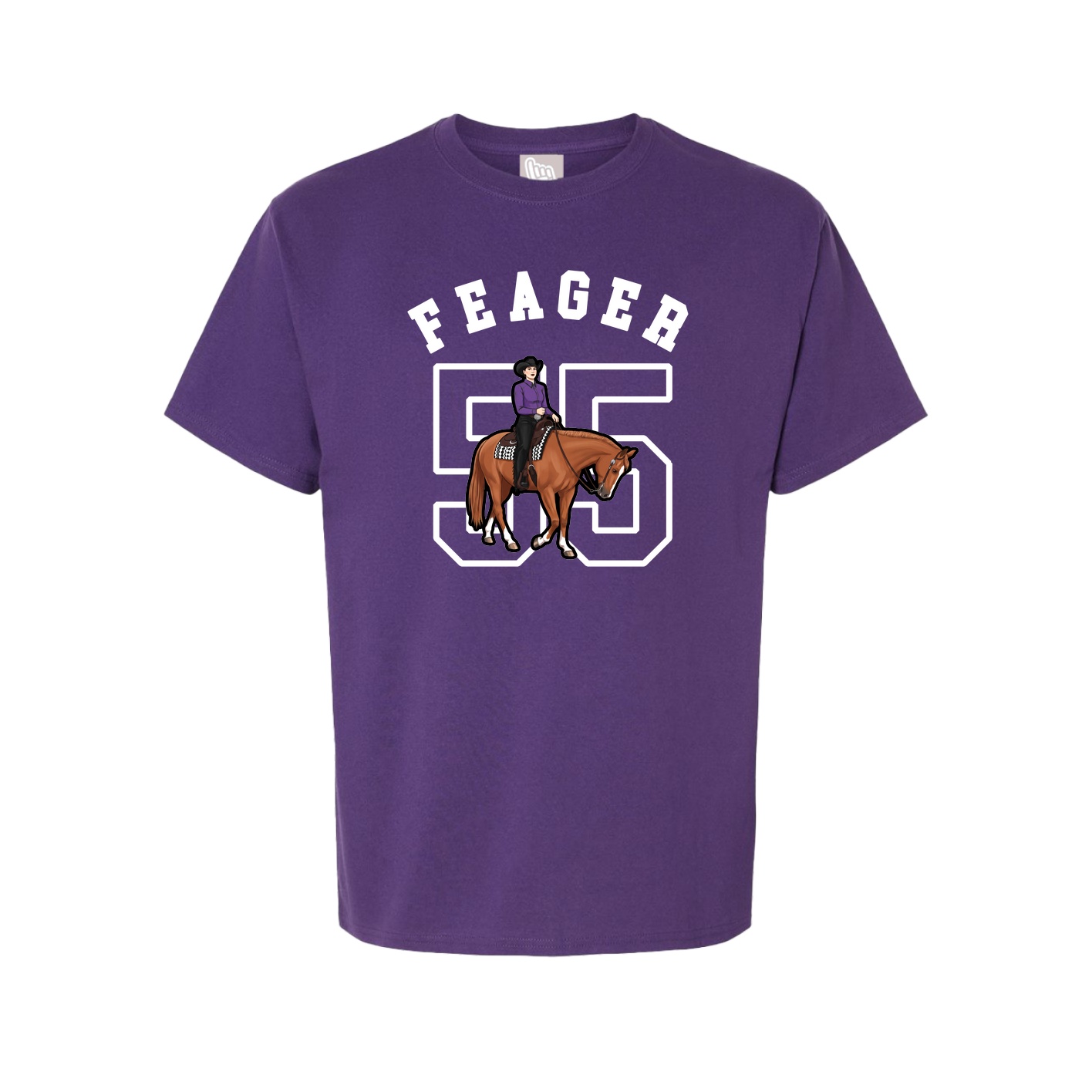 Youth Tee — Shirsey Arch in Purple