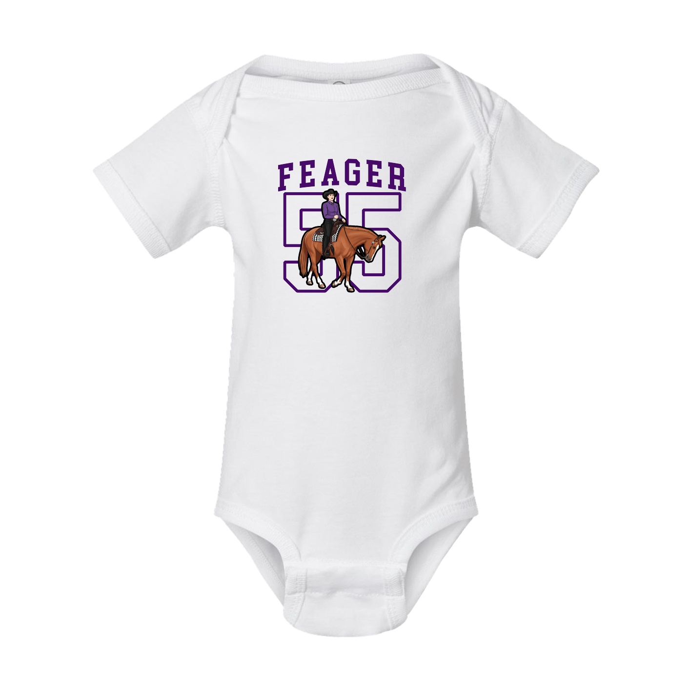 Baby Onesie — Shirsey in White