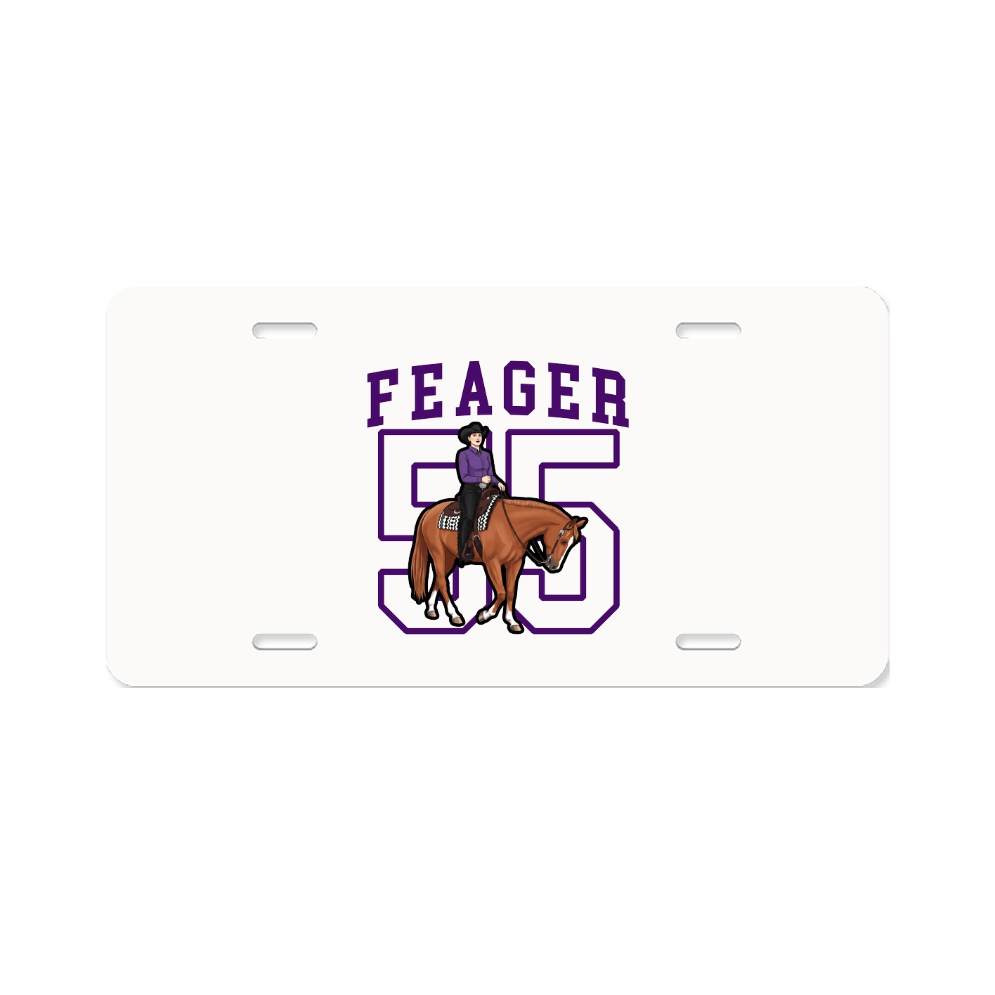 License Plate — Shirsey in Classic
