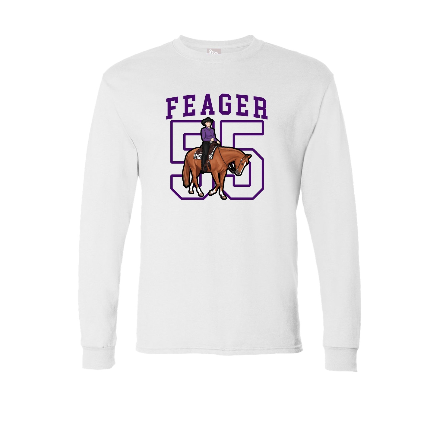 Long Sleeve Tee — Shirsey in White