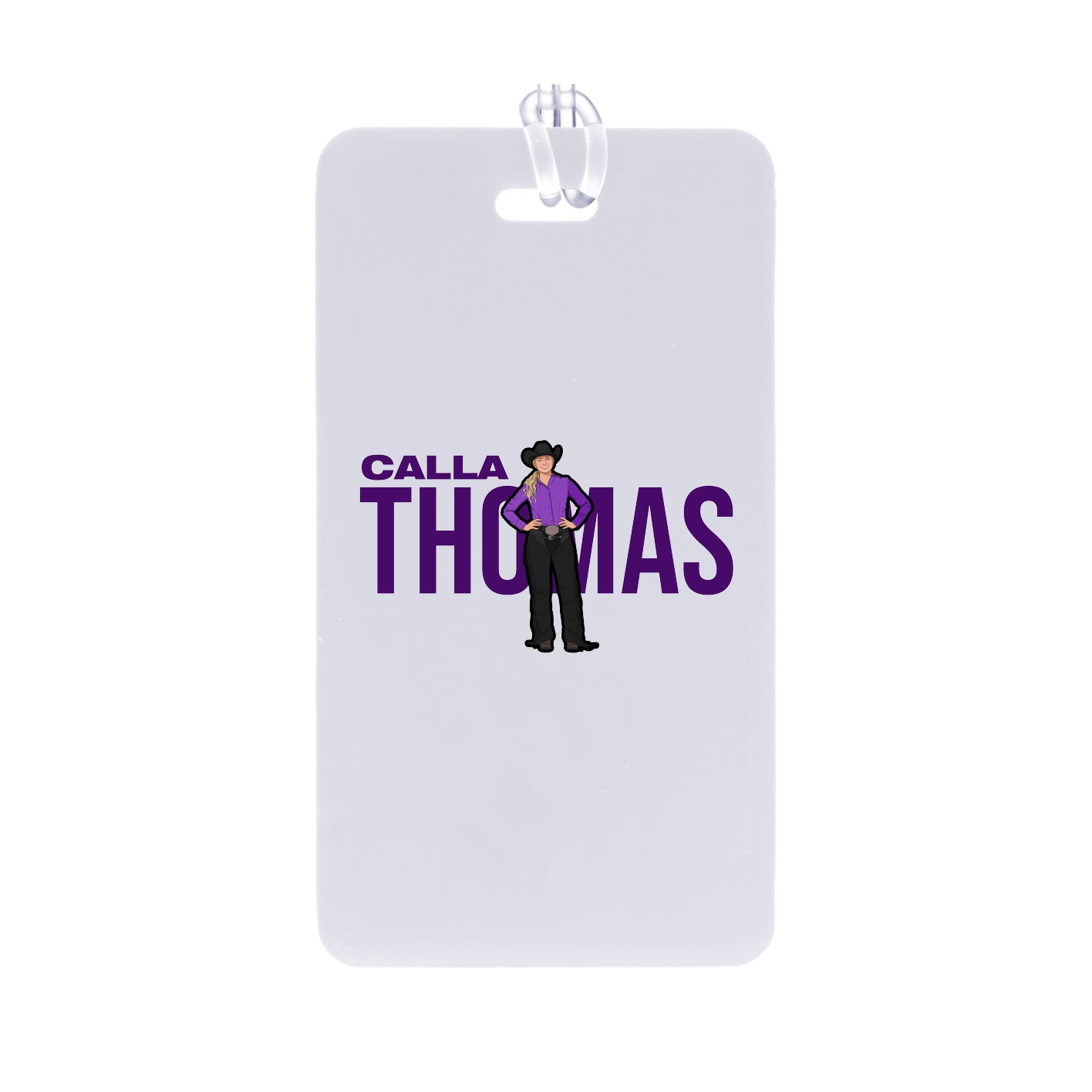 Bag Tag — Player Name in Classic