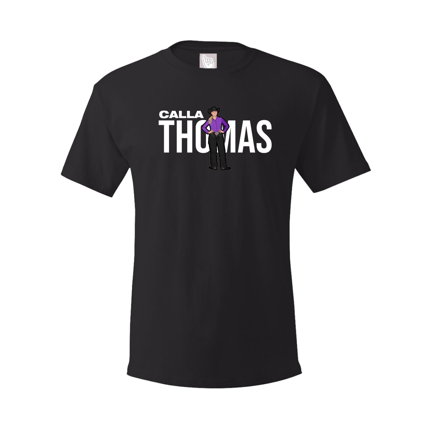 Tee — Player Name in Black