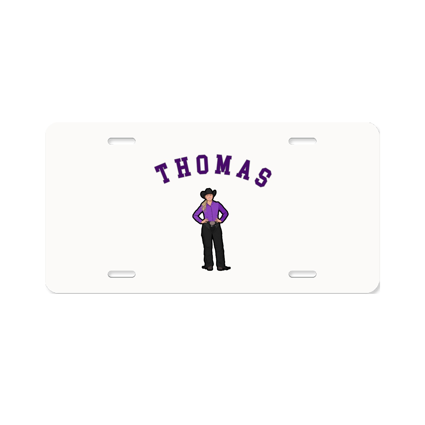License Plate — Shirsey Arch in Classic