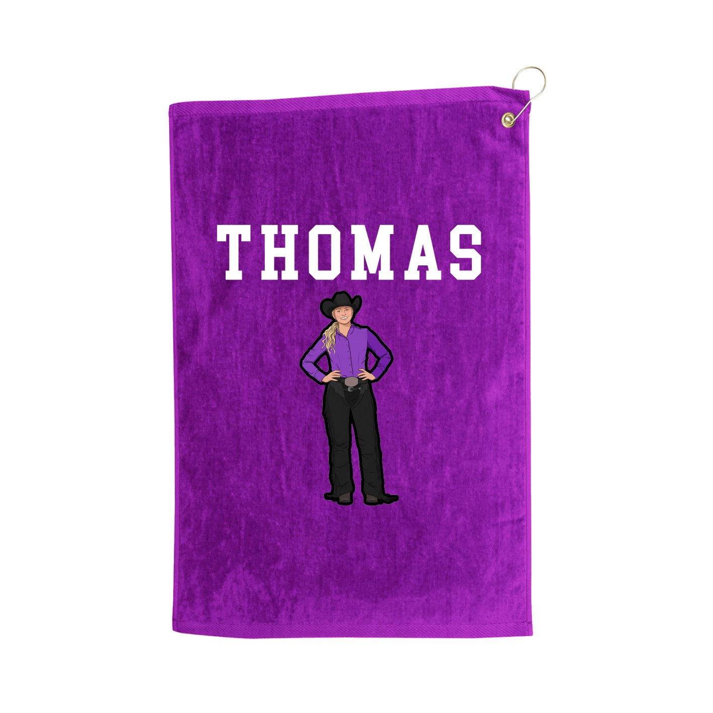 Golf Towel — Shirsey in Purple