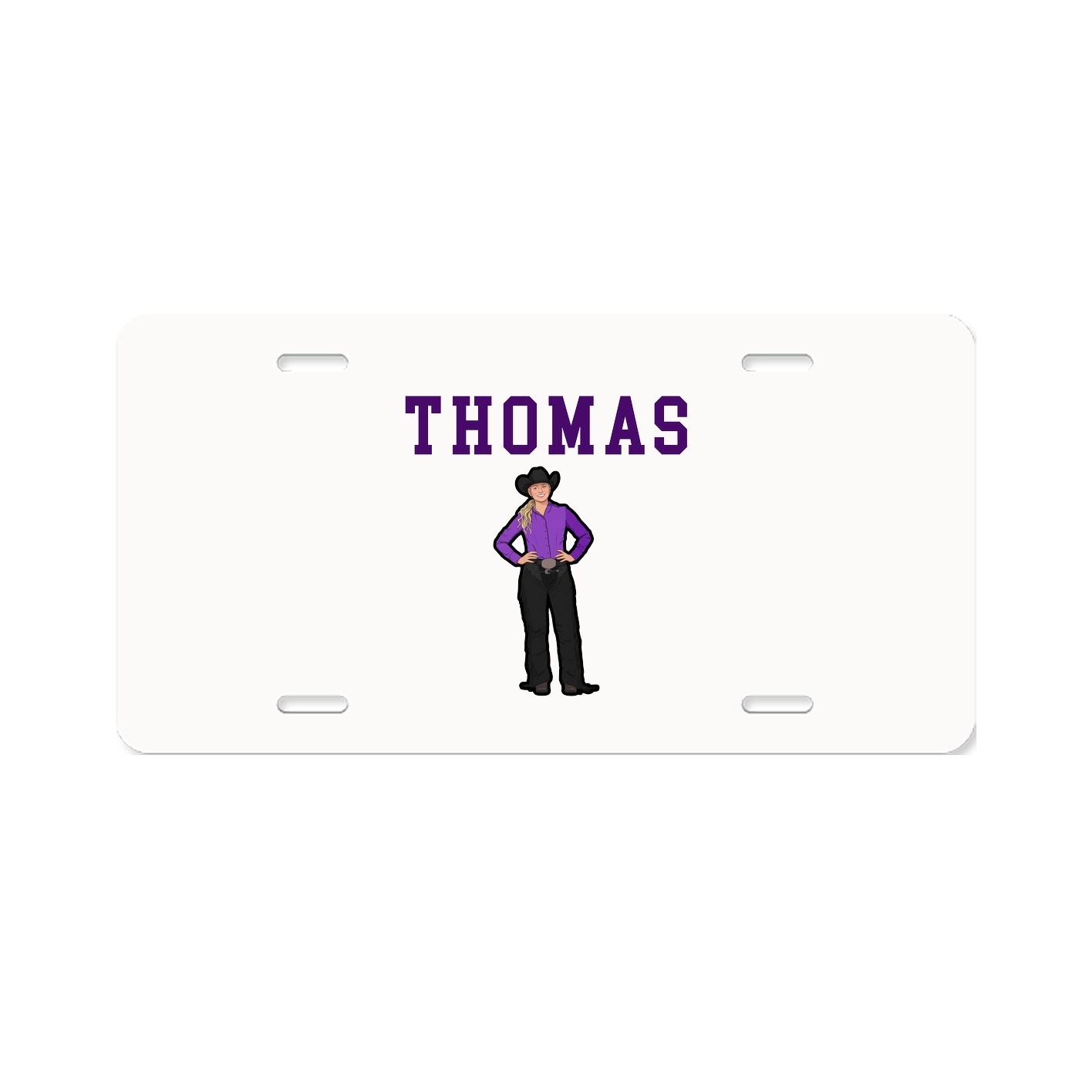 License Plate — Shirsey in Classic