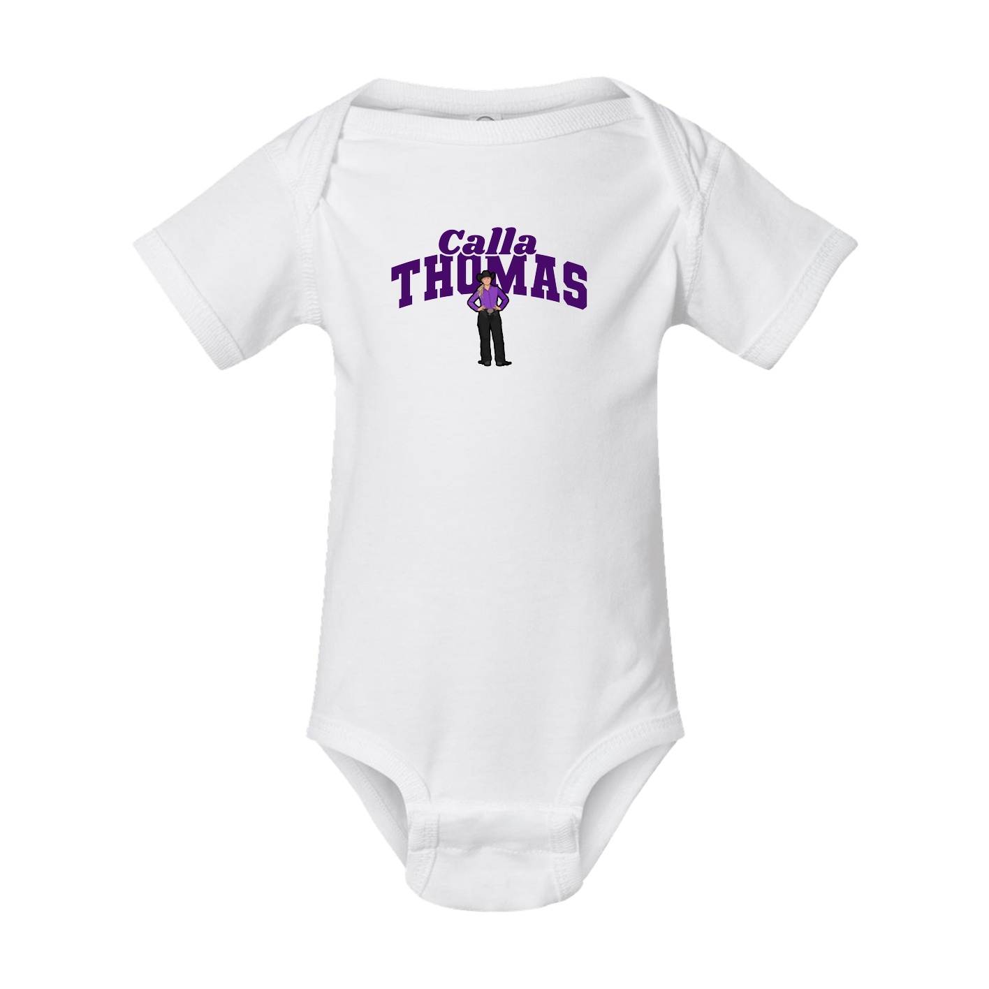 Baby Onesie — Signature Arch in White