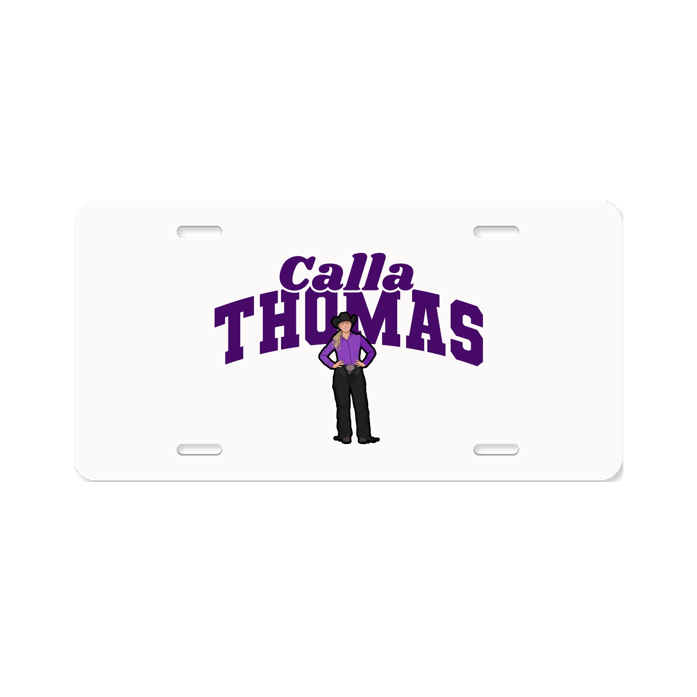 License Plate — Signature Arch in Classic