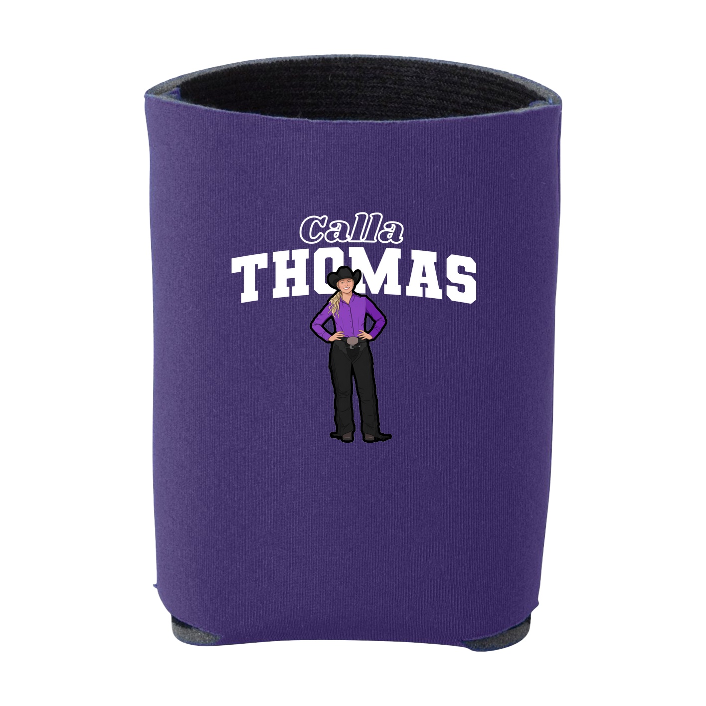 Can Holder — Name Arch in Purple