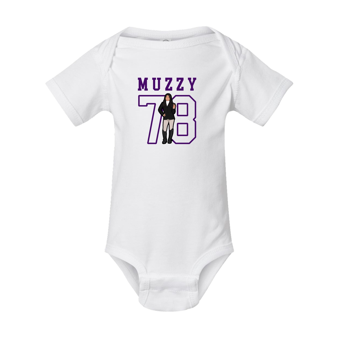 Baby Onesie — Shirsey in White