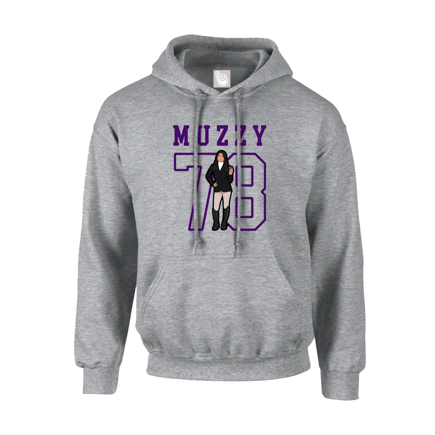 Youth Hoodie — Shirsey in Grey