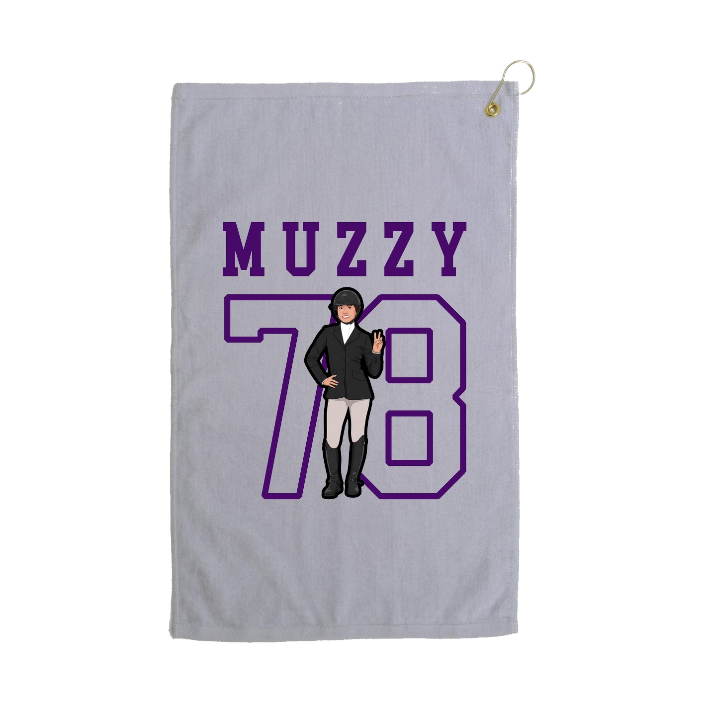 Golf Towel — Shirsey in Grey