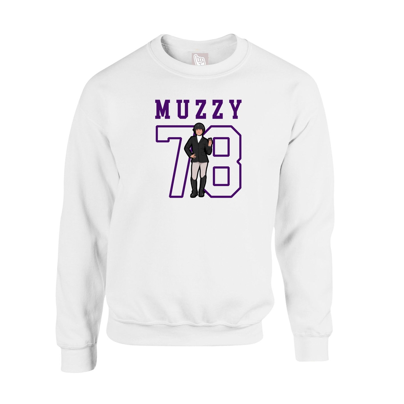 Fleece Crew — Shirsey in White