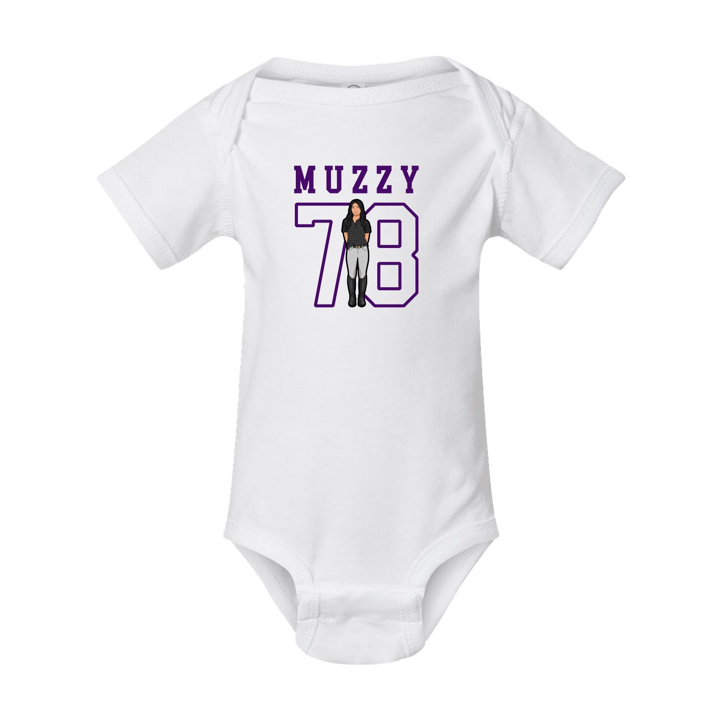 Baby Onesie — Shirsey in White