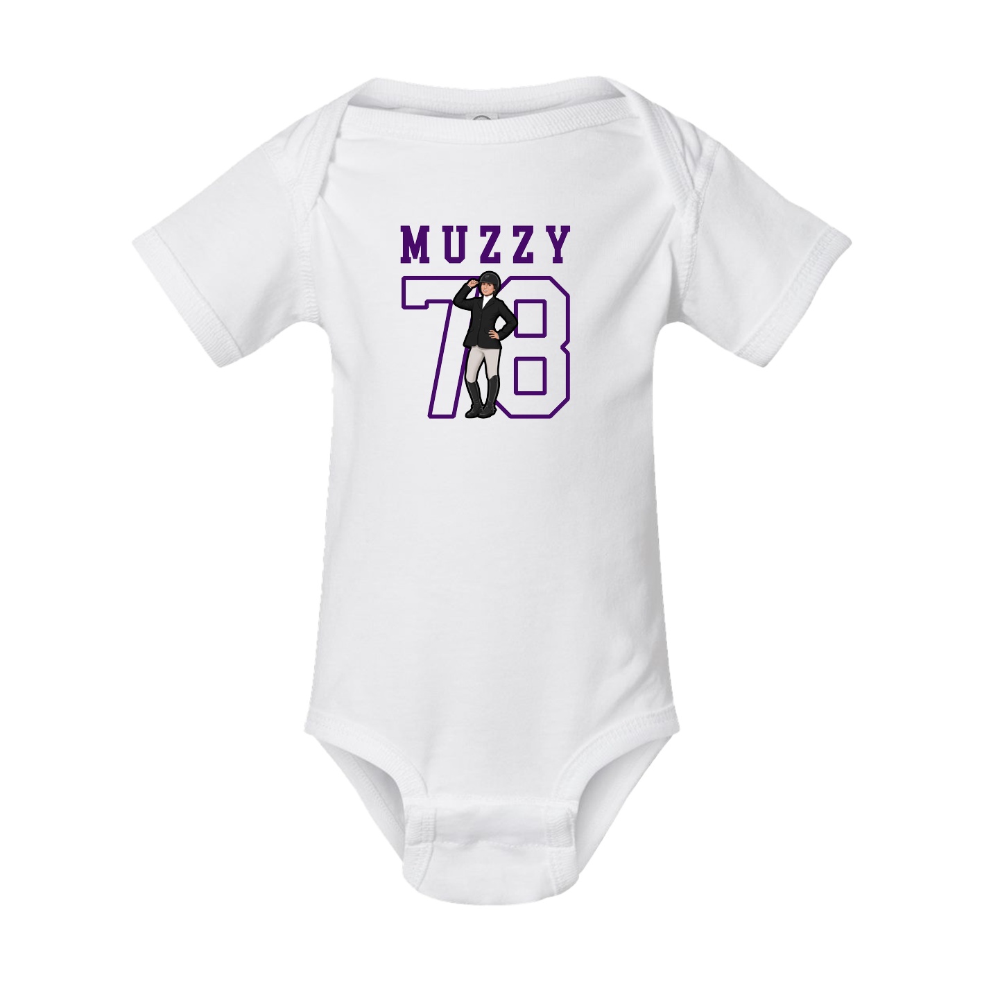 Baby Onesie — Shirsey in White