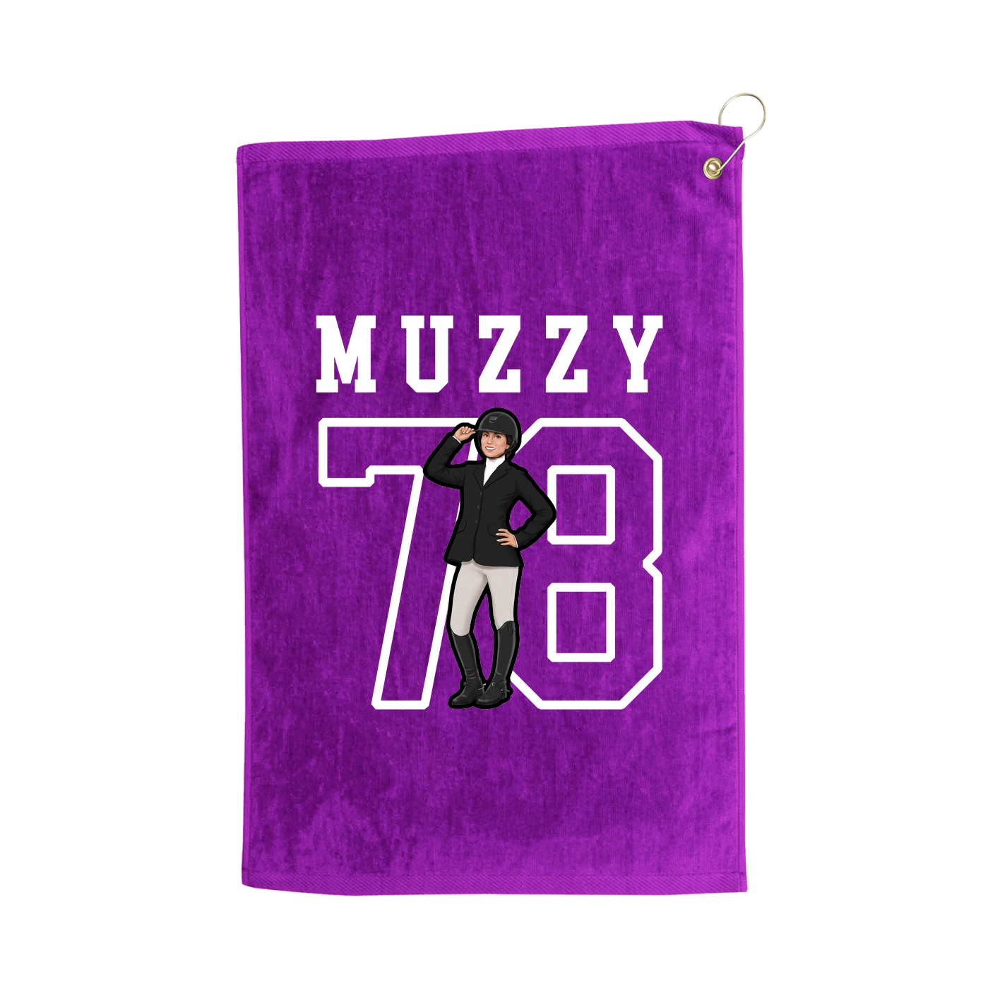 Golf Towel — Shirsey in Purple