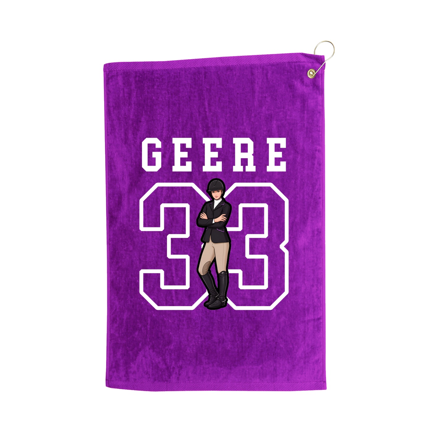 Golf Towel — Shirsey in Purple