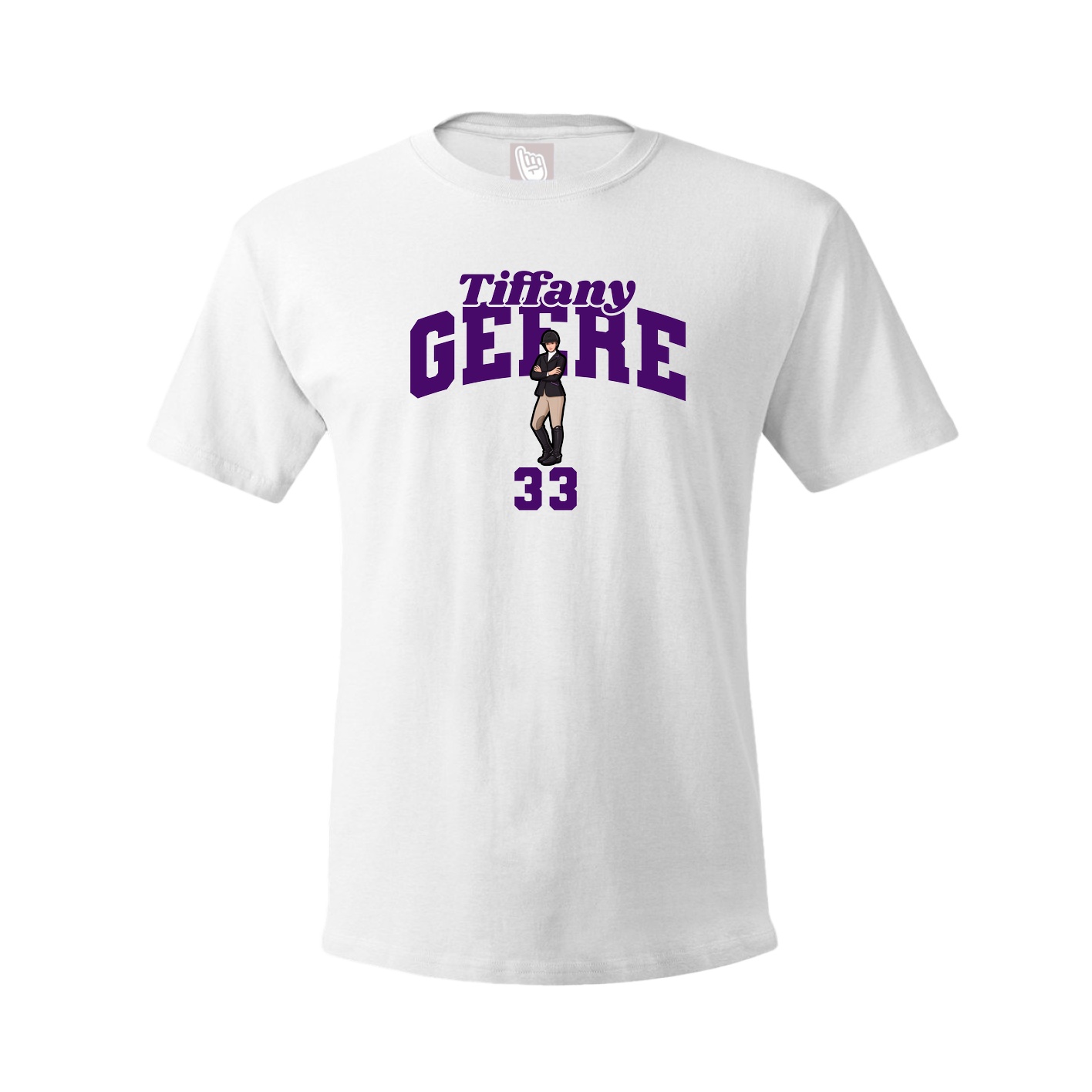 Tee — Signature Arch in White