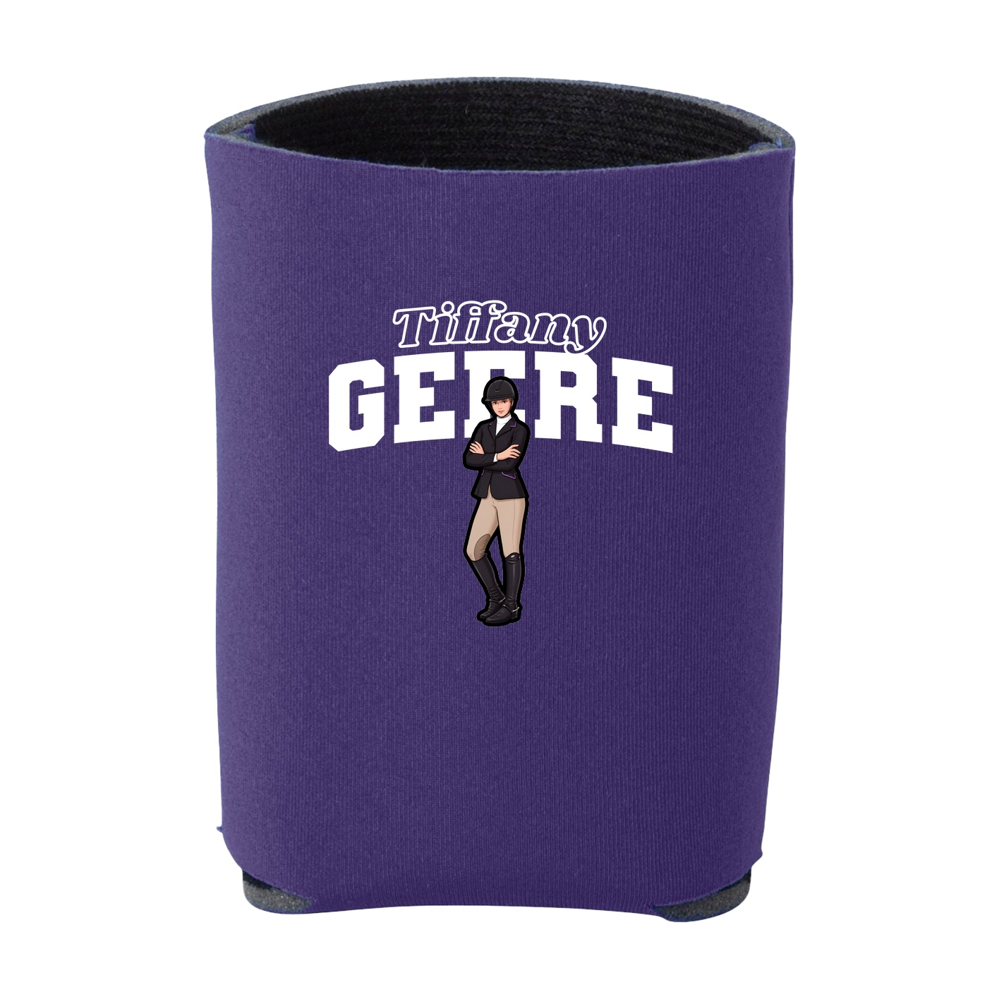 Can Holder — Name Arch in Purple