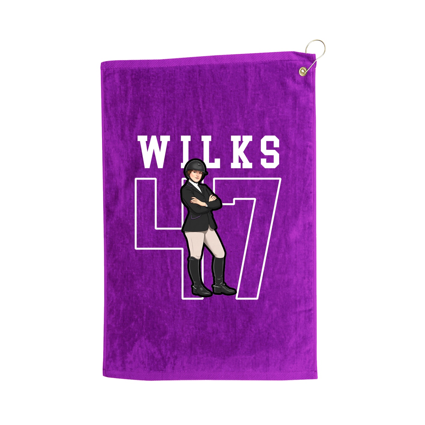 Golf Towel — Shirsey in Purple