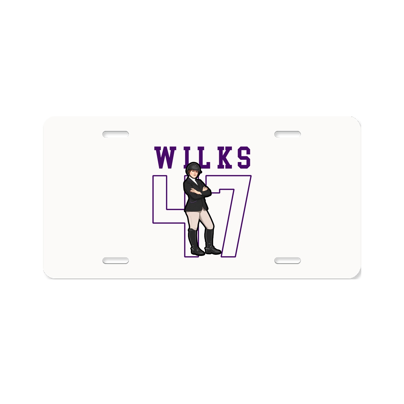 License Plate — Shirsey in Classic
