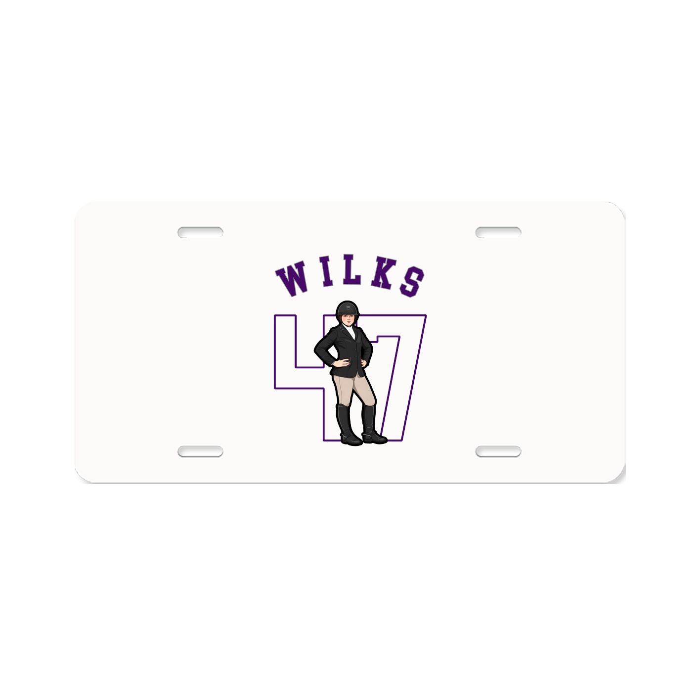 License Plate — Shirsey Arch in Classic
