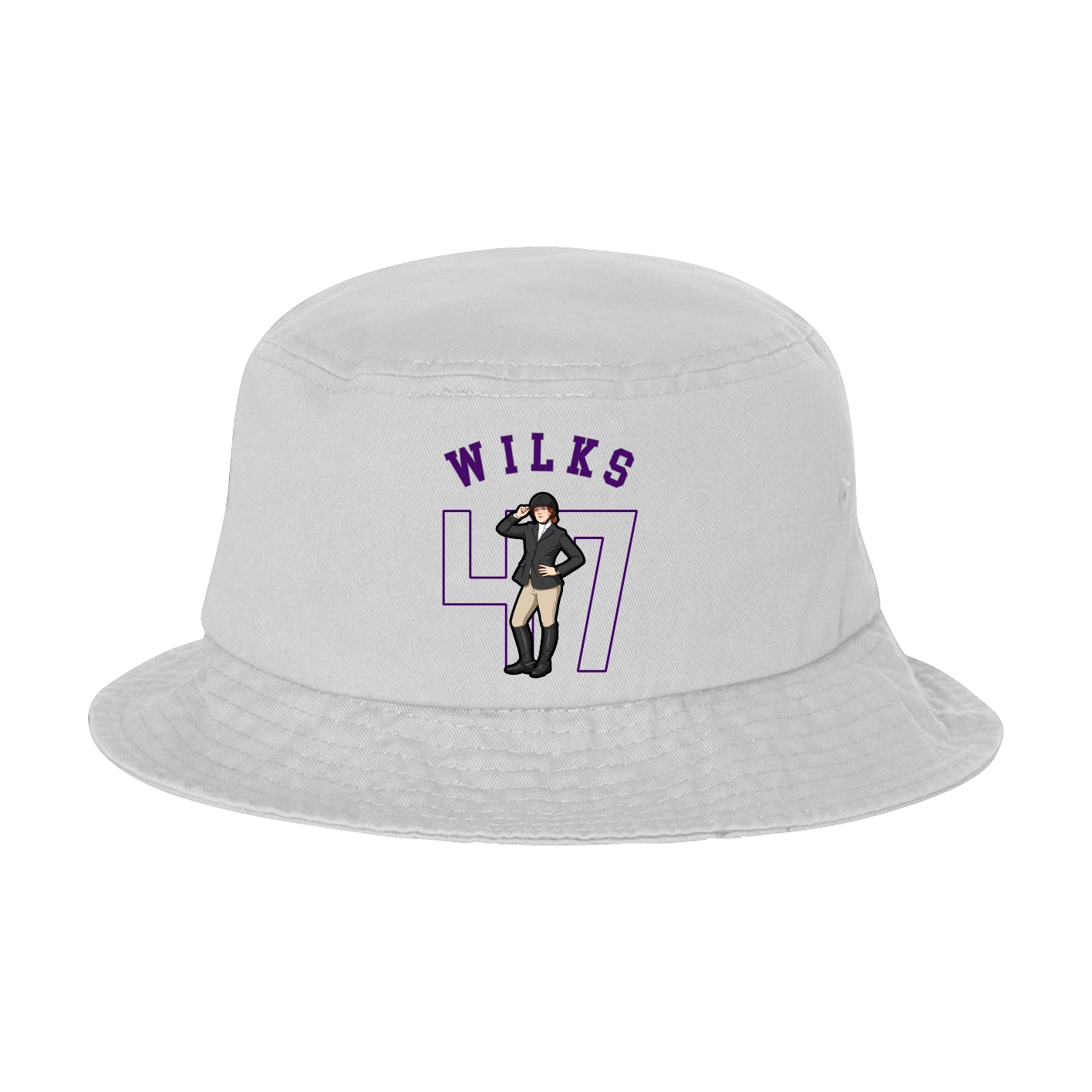 Bucket Cap — Shirsey Arch in White