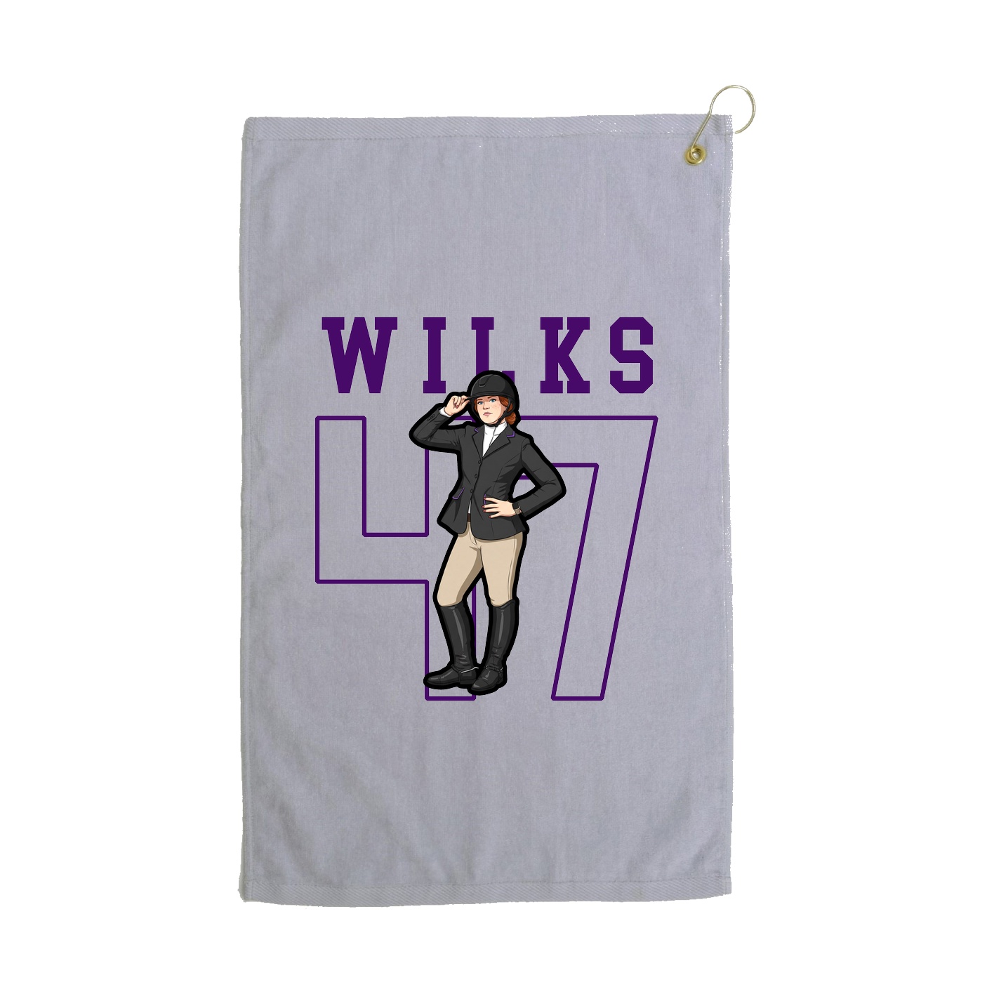 Golf Towel — Shirsey in Grey