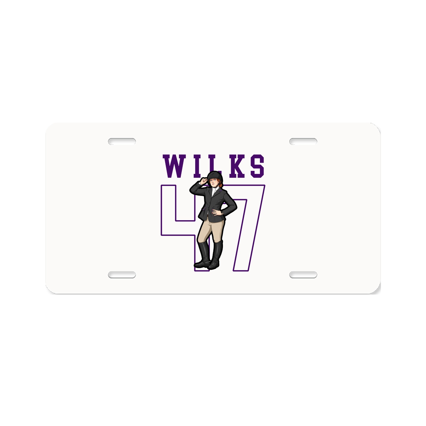 License Plate — Shirsey in Classic