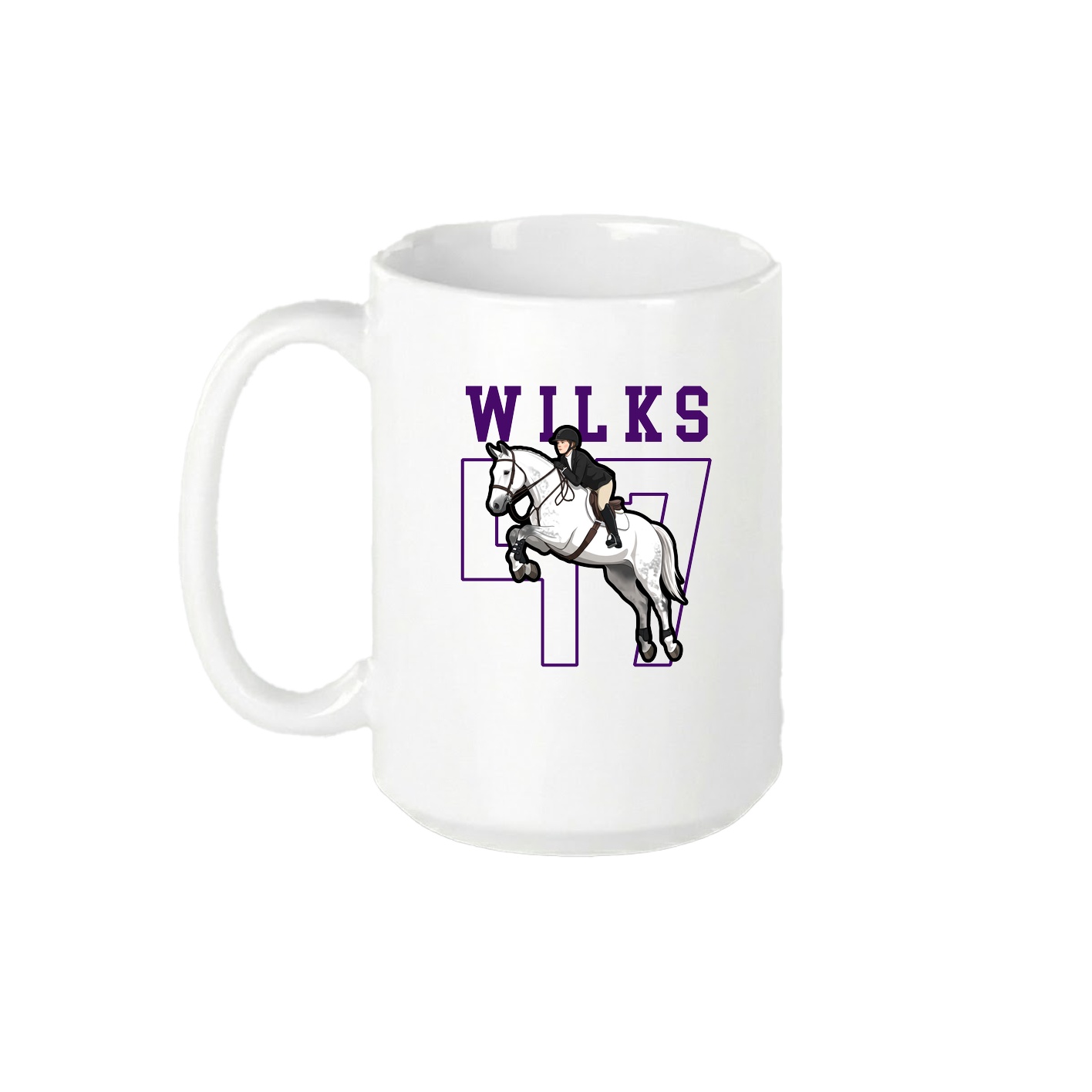 15oz Coffee Mug — Shirsey in White