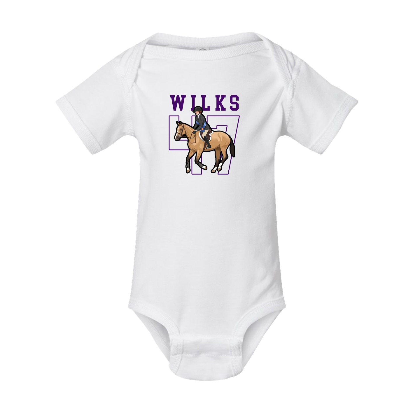 Baby Onesie — Shirsey in White